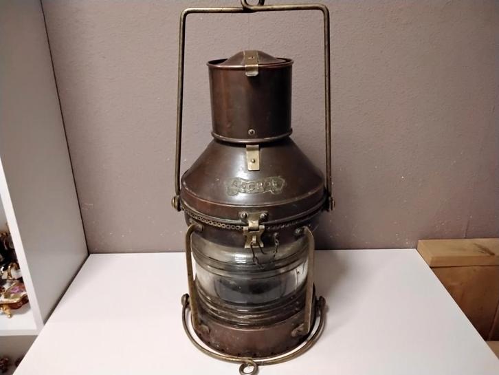 Antieke Ankerlantaarn, Antiek en Kunst, Antiek | Lampen, Ophalen