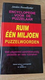 Encyclopedie voor de puzzelaar M.Sanders sr., Ophalen of Verzenden, Zo goed als nieuw, Overige typen