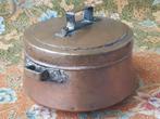 Mooie originele antieke Oosterse kookpot van koper 22 cm., Ophalen of Verzenden, Koper