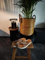 Plateau slippers met luipaard / panterprint Nieuw maat 40, Overige kleuren, Nieuw, CoCoBella, Ophalen