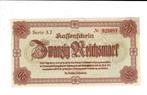 Duitsland, noodbilet 20RM 1945, Postzegels en Munten, Verzenden, Duitsland