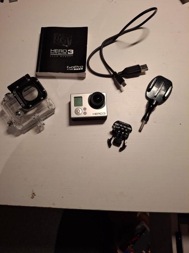Gopro hero 3 silver, Audio, Tv en Foto, Actiecamera's, Zo goed als nieuw, GoPro, Ophalen of Verzenden