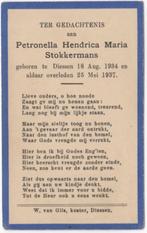 Petronella Stokkermans 1934 Diessen + 1937 Diessen, 3 jaar, Verzamelen, Verzenden
