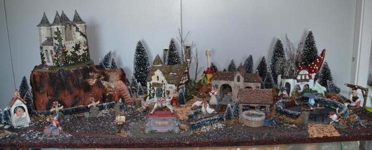 Winter Efteling kerstdorp, Diversen, Kerst, Zo goed als nieuw, Ophalen