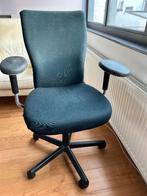 Bureaustoel, Huis en Inrichting, Ophalen, Gebruikt, Blauw, Bureaustoel