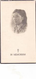 Elisa J. M. MEYER  1917-1942, Verzamelen, Bidprentjes en Rouwkaarten, Verzenden, Bidprentje