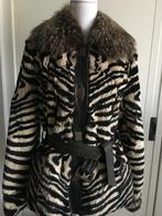 Echt bont Bontjas winterjas maat 40, Ophalen of Verzenden, Zo goed als nieuw, Maat 38/40 (M), Bruin