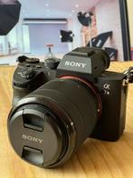 Sony A7 III - Full Frame Systeemcamera. Met tas, Gebruikt, Spiegelreflex, Ophalen of Verzenden, 4 t/m 7 keer