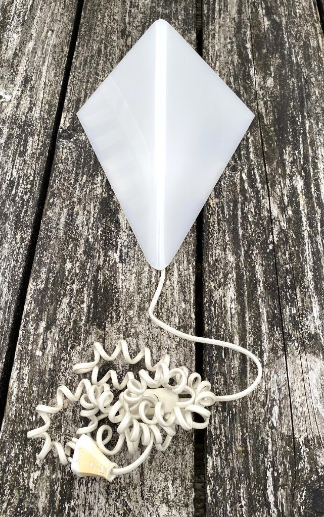 Leuke Mawa Design Lamp ( vintage retro mid century Vlieger ), Huis en Inrichting, Lampen | Wandlampen, Zo goed als nieuw, Kunststof