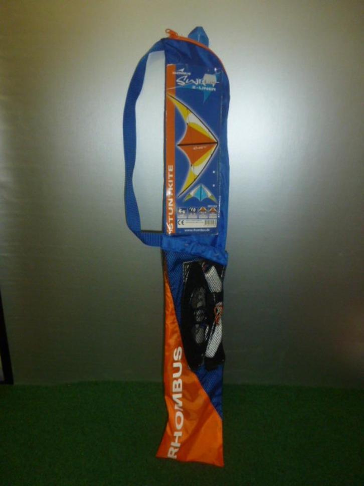 NIEUW stuntvlieger swift 2 liner 110 x 55 cm 70D, Kinderen en Baby's, Speelgoed | Buiten | Actiespeelgoed, Nieuw, Ophalen of Verzenden