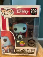 Funko Pop! Sally Seated Funko Glow & Flocked special edition, Ophalen of Verzenden, Zo goed als nieuw