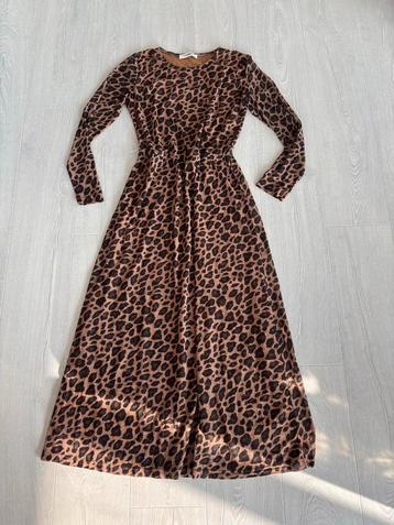 Co'couture Luipaard Maxi Jurk - Maat M beschikbaar voor biedingen
