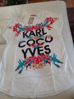 Wit dames shirt met zomerse print maat M/L, Maat 38/40 (M), Wit, Nieuw, Ophalen of Verzenden