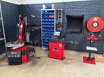 Compleet set Bandendemontagemachine / Balanceerapparaat, Auto diversen, Autogereedschap, Ophalen, Gebruikt