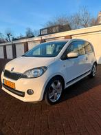 Skoda Citigo 1.0 T 55KW 2013 Wit, Auto's, Voorwielaandrijving, Stof, 840 kg, 4 stoelen