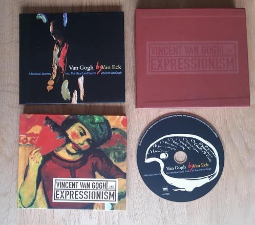 boxset met cd + kunstboek Vincent van Gogh - musical journey, Boeken, Kunst en Cultuur | Beeldend, Zo goed als nieuw, Schilder- en Tekenkunst