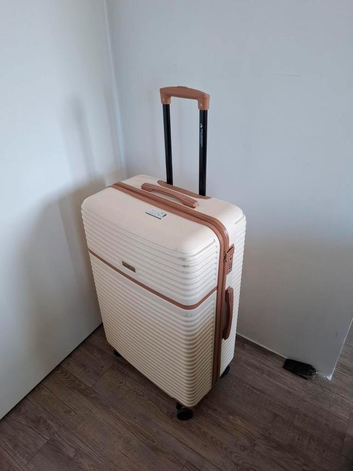 Koffer Trolley wielen bagage code slot reizen reis, Sieraden, Tassen en Uiterlijk, Koffers, Hard kunststof, 70 cm of meer, Slot