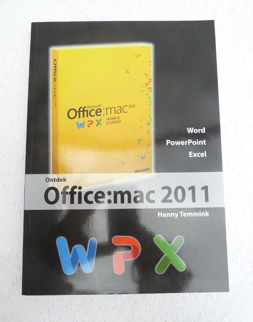 Boek: Office mac 2011 – Henny Temmink (1e druk uit mei 2011), Boeken, Informatica en Computer, Nieuw, Software, Ophalen of Verzenden