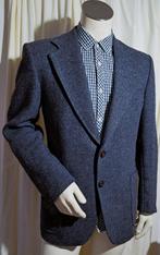 HARRIS TWEED 🧐vintage colbert donker blauw maat 52-54, Kleding | Heren, Maat 52/54 (L), Zo goed als nieuw, HARRIS TWEED, Verzenden