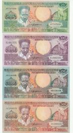 mooie set biljetten van 25-100-250-500 suriname ongebruikt, Ophalen of Verzenden, Midden-Amerika, Setje