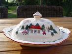 Masons mason christmas village presenteer schaal 1983, Ophalen of Verzenden, Wedgwood, Aardewerk, Schaal of Schalen