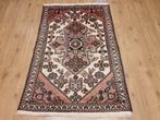 Vintage handgeknoopt perzisch tapijt hamadan 158x101, Info@SlatsAntiek.nl, 100 tot 150 cm, Perzisch, Ophalen of Verzenden