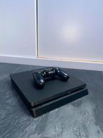 PlayStation 4 slim + controller, Ophalen, Zo goed als nieuw, Met 1 controller, Slim