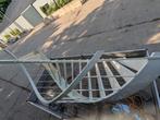Hardhouten wenteltrap, Doe-het-zelf en Verbouw, Ladders en Trappen, Ophalen, Gebruikt, Trap, 2 tot 4 meter