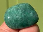 Mtoroliet - Groene Chroom Chalcedoon mineralen broekzaksteen, Ophalen of Verzenden, Mineraal