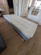 Complete IKEA set: lattenbodem + matras + topmatras (90x200), Huis en Inrichting, Ophalen, 90 cm, Eenpersoons, Zo goed als nieuw