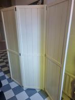 Mooi zwaar massief kamerscherm, hoog 158cm, breedte 135 cm, Ophalen, Gebruikt