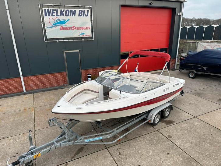 Speedboot (four winns 180) compleet met trailer, Watersport en Boten, Speedboten, Zo goed als nieuw, 6 meter of meer, Benzine