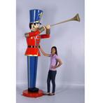 Toy Soldier Trumpet 9ft. – Notenkraker Hoogte 275 cm, Diversen, Kerst, Ophalen, HorecaBeelden, Nieuw, HorecaBeelden