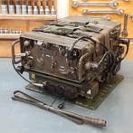 SEL SEM35 leger zendontvanger met mounting en manpack ant., Ophalen of Verzenden, Landmacht, Duitsland, Overige typen