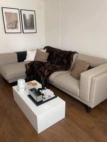 Schapenvacht Deken Kleed 170x210 Schapen Bont Bruin beschikbaar voor biedingen