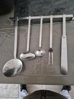 Lepelrek gero zilmeta, Gebruikt, Ophalen of Verzenden, Rvs of Chroom, Vaatwasserbestendig