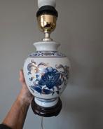 Vintage porseleinen lampenvoet lamp, Antiek en Kunst, Antiek | Lampen, Ophalen of Verzenden