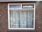 Kunstof kozijn HR++ glas houtnerf, Ophalen, Kunststof, Raamkozijn, Zo goed als nieuw