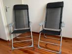 Verstelbare lichtgewicht tuinstoelen, Tuin en Terras, Tuinstoelen, Ophalen, Zo goed als nieuw, Aluminium, Verstelbaar
