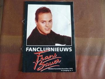 Frans Bauer fanclubboekjes 2000, t / m 2006 fanclubnieuws beschikbaar voor biedingen