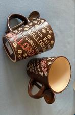 2 koffie mokken Mallorca nieuw, Nieuw, Ophalen of Verzenden, Overige stijlen, Kop(pen) en/of Schotel(s)