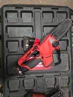 Milwaukee M12 Kettingzaag + 2x 4Ah Accu, Ophalen, Gebruikt, Kettingzaag, Milwaukee