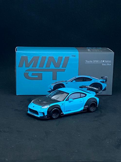 Mini gt Toyota gr 86, Hobby en Vrije tijd, Modelauto's | Overige schalen, Nieuw, Auto, Ophalen of Verzenden
