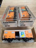 Fleischmann goederenwagon 21, Gelijkstroom, Fleischmann, Ophalen of Verzenden, Nieuw