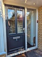 Houten voordeur te koop, Doe-het-zelf en Verbouw, Deuren en Horren, Ophalen, Kunststof, Gebruikt, 80 tot 100 cm