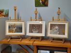 Partij 17 -3 x chihuahua schilderij - eigen werk - hond, Antiek en Kunst, Ophalen of Verzenden