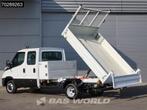 Iveco Daily 35C16 3.0L Open Laadbak met Kist Dubbel Cabine D, Auto's, Bestelauto's, Stof, Gebruikt, Euro 6, 4 cilinders