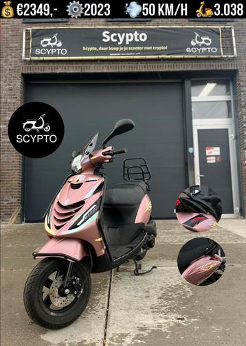 Piaggio Zip | 2023 okt | 1e eigenaar | Full Option | Brom beschikbaar voor biedingen