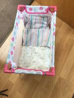poppenbuggy en poppenbedje, met nieuw beddengoed, Ophalen, Zo goed als nieuw, Babypop