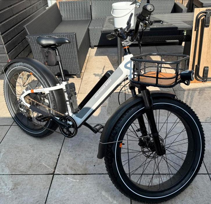 Radpower RadRhino 6 met extra’s rad power rad rhino, Fietsen en Brommers, Elektrische fietsen, Gebruikt, Overige merken, Ophalen